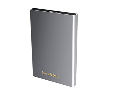 ManxData Disco duro externo portátil de 500 Gb USB 3.0 para uso con Windows PC, Mac, Smart TV, Xbox One y PS4