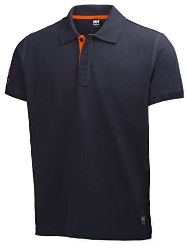 Helly Hansen Oxford, 79025 Camiseta Polo, Talla L, Azul (Navy)