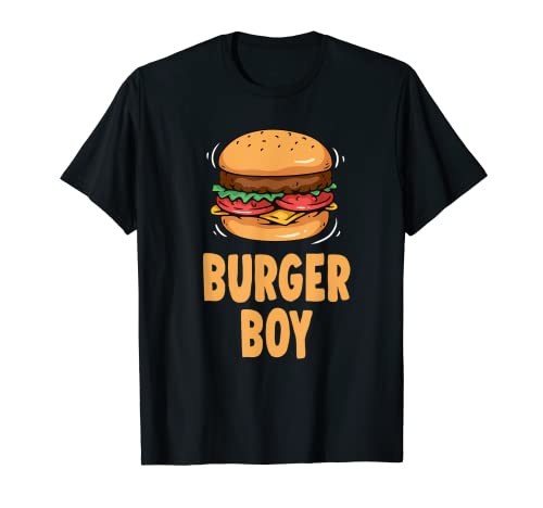 Amante de la comida rápida, Hamburguesa con queso Burger Boy Camiseta