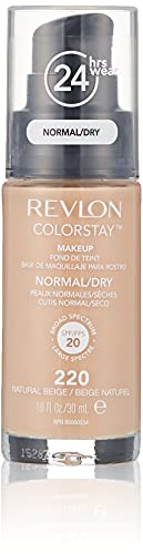 Revlon ColorStay Base de Maquillaje para Piel Mixta/Grasa, Beige Natural - 30 ml