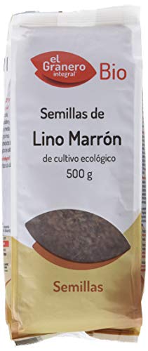 El Granero Integral SEMILLAS DE LINO MARRÓN BIO 400 gr