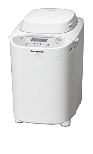 Panasonic SD-2511 - Panificadora de 550W para panes, masas, compotas y mermeladas (33 programas automáticos, dispensador inteligente, temporizador digital 13H, sensor de temperatura) color blanco