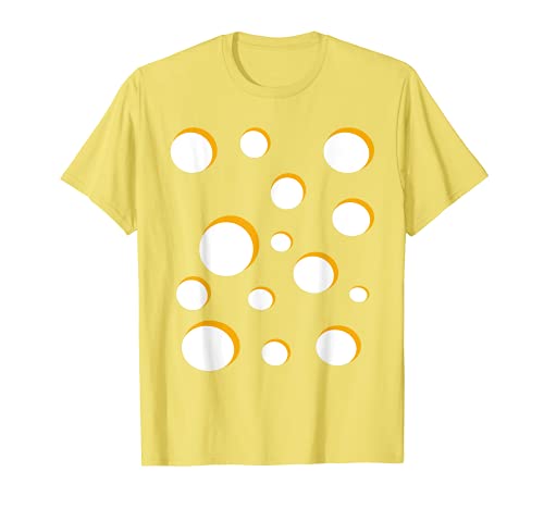 Queso Disfraz Quesería Suiza Gouda Cheddar Halloween Camiseta