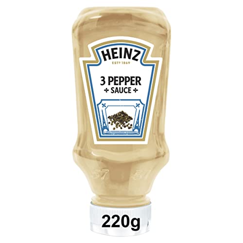Heinz - Salsa Tres Pimientas - 220 ml - [Pack de 4]