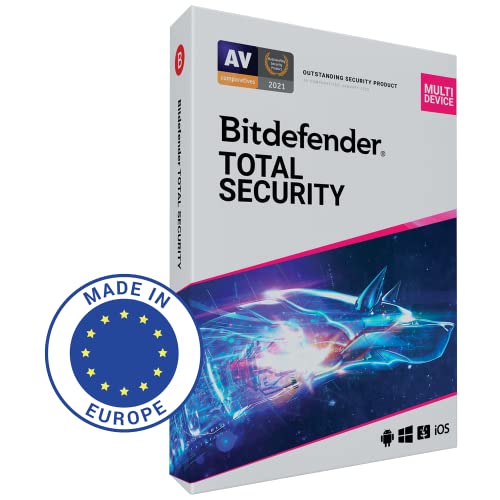 Bitdefender Total Security 2023 | 5 dispositivos | 1 año | PC/MAC/Móvil | ES