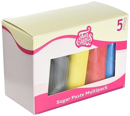 FunCakes Pasta De Azúcar Multipack Colores Primarios 5 X 00 G