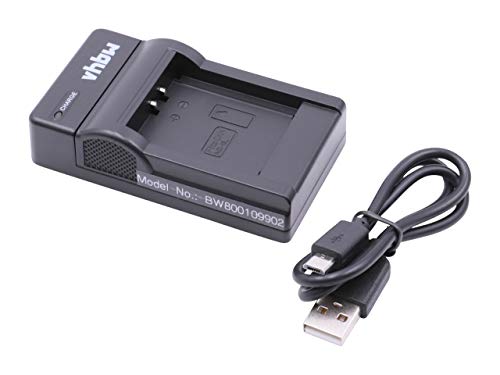 Cargador Micro USB vhbw para cámara Canon Ixus 185, 190.