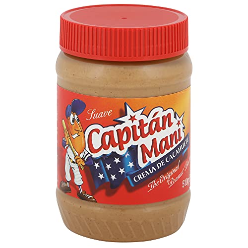 Capitán Maní - Crema de Cacahuete Suave, 510 gr