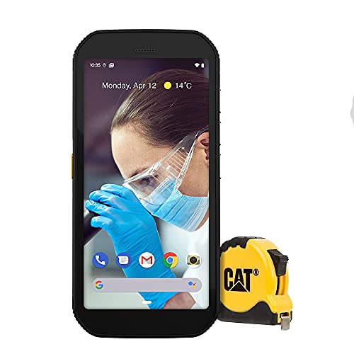 Cat S42 H+ Edition - Smartphone Robusto para Exteriores con partículas de Plata contra bacterias y gérmenes, Pantalla HD+ 5.5' 32 GB ROM, 3 GB RAM, Dual-SIM, Resistente a los Golpes y al Agua - Negro