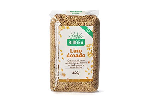 Biográ - Semillas Ecológicas de Lino Dorado (500 g)