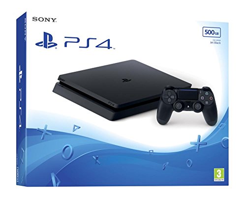 Sony PlayStation 4 Slim 500GB Negro Wifi - Videoconsolas (Importación alemana)