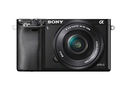 Sony A6000 - Cámara EVIL de 24 MP (pantalla de 3', estabilizador óptico, vídeo Full HD, WiFi, Sony Minolta), negro - Kit cuerpo con objetivo 16 - 50 mm con estabilizador de imagen