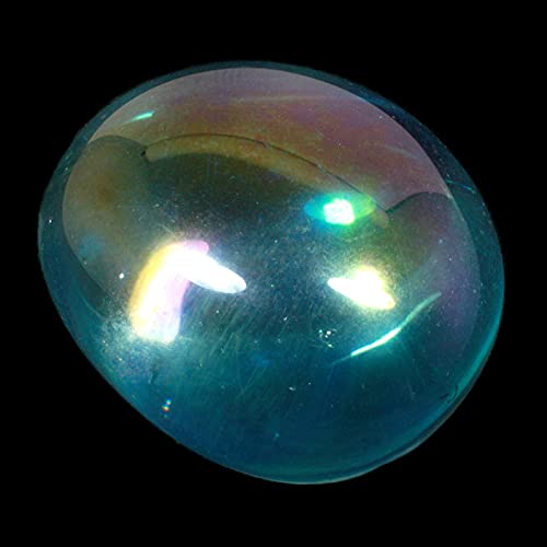 CrystalAge Aqua Aura - Piedra de cuarzo (tamaño grande)