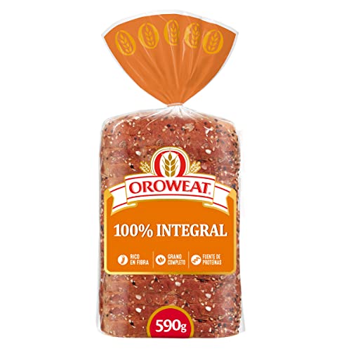 Oroweat - Pan 100% integral semillas de sésamo y lino, 590 g