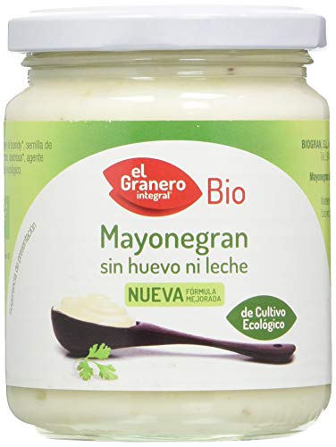 Granero Mayonegran Mayonesa Sin Huevo Bio 247 Gramos Envase De 247 Gramos 247 ml