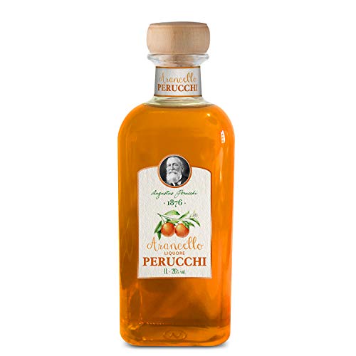 Liquore Perucchi Arancello – Digestivo – Elaborado en España – 26% Alcohol – Licor de naranja – Selección Vins&Co – 1000 ml