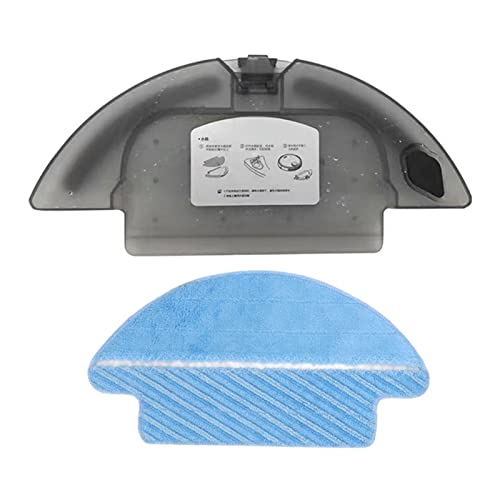 ROLEDO 1 Pcs Robot Vacuum Cleaner Water Tank Include 1x Mop Cloth Compatible For Conga 3090 Robotic Vacuum Cleaner Parts Spare Accessories