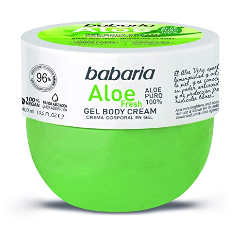 Babaria Crema Corporal en Gel Aloe Vera puro 100% 400ml