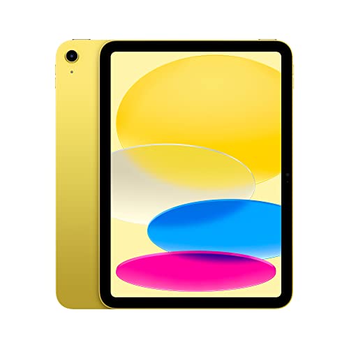 Apple 2022 iPad de 10,9 Pulgadas (Wi-Fi, 64 GB) - en Amarillo (10.ª generación)