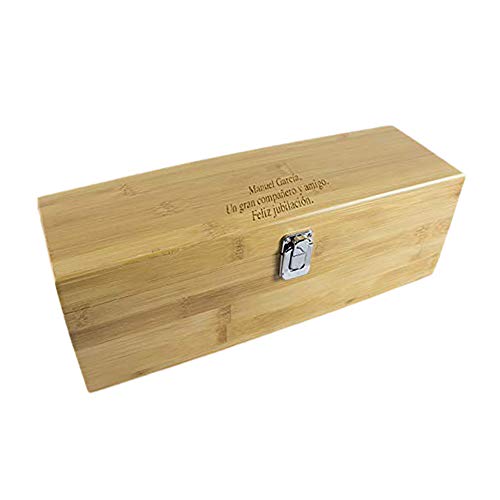 Regalo Personalizado: Caja 'Sumiller' con Todos los Accesorios necesarios para degustar un Buen Vino