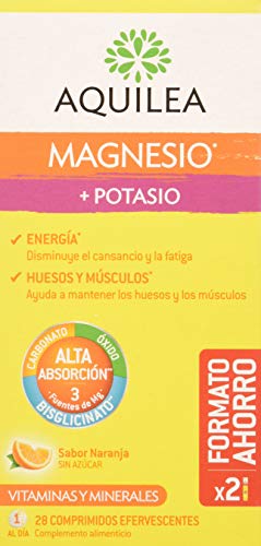 Aquilea Magnesio+Potasio Efervescente 28 tabletas efervescentes