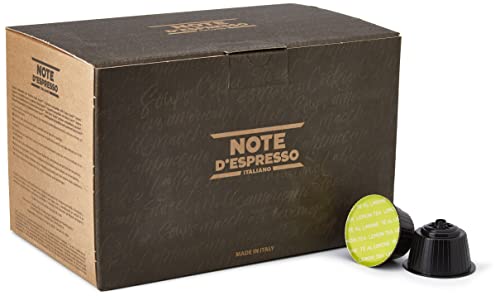 Note d'Espresso - Cápsulas de Té al Limón - Compatibles con Cafeteras NESCAFE'* DOLCE GUSTO* - 48 caps