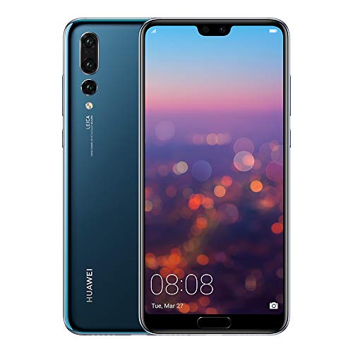 Huawei P20 Pro – Smartphone de 6,1' (Kirin 970 AI, 6G de RAM, 128 GB de memoria, Triple Cámara Leica) Android, 8.1, Single Sim, Color Azul [Versión ES/PT]