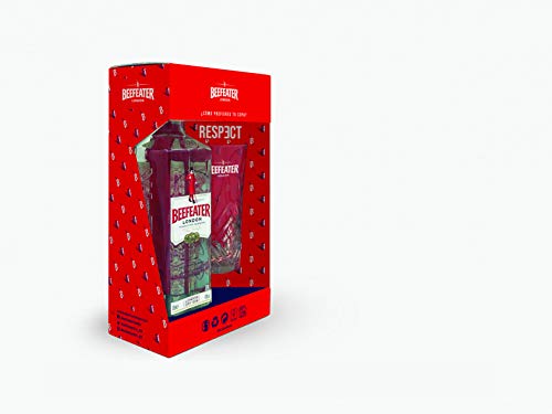 Beefeater London Dry Gin pack regalo con vaso - 700 ml