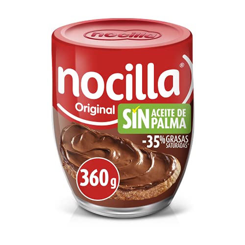 Nocilla Original Crema de Cacao, Sin Aceite de Palma, 360g