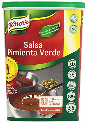 Knorr - Salsa - Pimienta Verde - 660 g