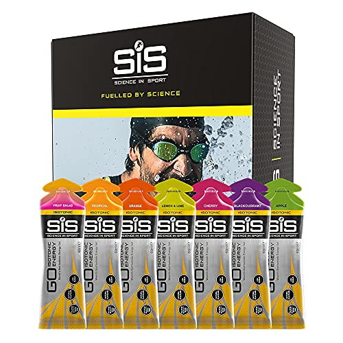 SIS Science in Sport Gel GO Energía Isotónica | Sabor Mixto | No necesita agua | Rico en Carbohidratos | Vegano | Paquete de 15 x 60 ml