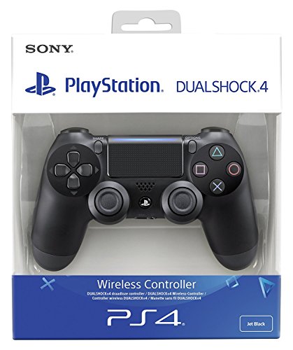 Playstation 4 Mando Inalámbrico Dualshock 4 V2 | Mando Oficial de Sony para PS4 con Joysticks Analógicos y Gatillos Mejorados y Batería Interna con Carga por USB - Color Negro V2