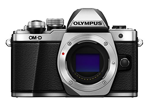 Olympus OM-D E-M10 Mark II cámara de Sistema Micro Cuatro Tercios, 16 megapíxeles, estabilizador de Imagen de Cinco Ejes, Visor electrónico, Plata