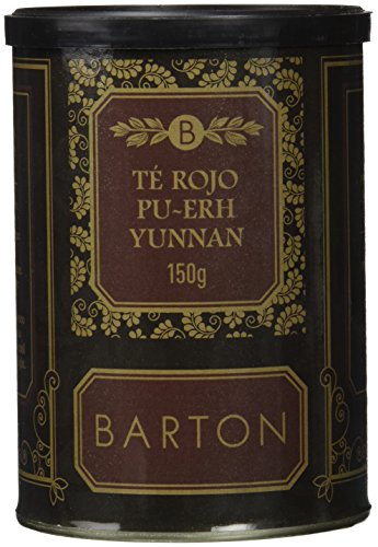 Barton - Té Rojo Pu-Erh Yunnan, 150 gr