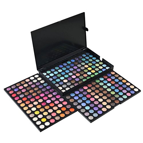 DISINO paleta de sombra de ojos, 252 colores, Kit de maquillaje Box Profesional