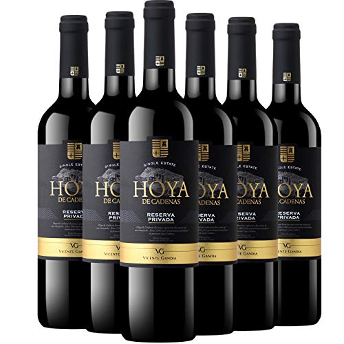 Hoya de Cadenas Reserva Privada D.O. Utiel Requena caja de 6 botellas de 75 cl.