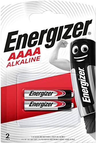 Energizer - Pack de 2 pilas especiales AAAA, una pila para una necesidad, sin mercurio añadido y potencia para dispositivos pequeños