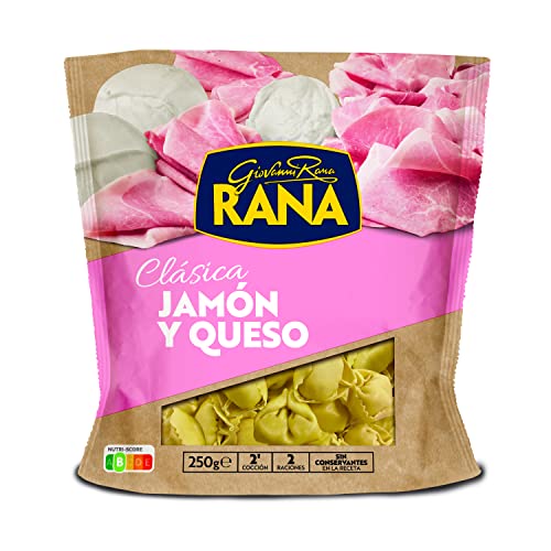 Rana Pasta Clásica Tortellini Jamón y Queso, 250g