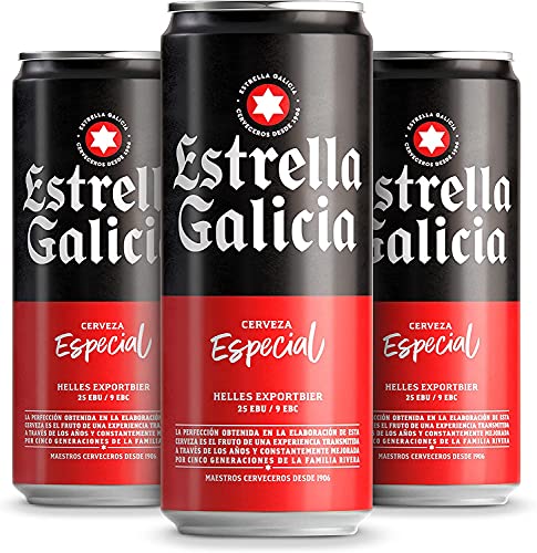 Cerveza Estrella Galicia Especial, 24 x 330ml